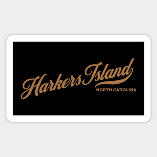 Harkers Island, NC Beachgoing Vacationing Magnet